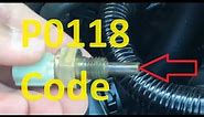 Causes and Fixes P0118 Code: Engine Coolant Temperature Sensor 1 Circuit High