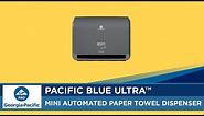 Pacific Blue Ultra™ Mini Automated Paper Towel Dispenser - A Small Dispenser with Big Benefits