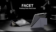 Facet - Folding Folio iPad Case for iPad Pro & iPad Air | MAGEASY |