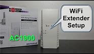 NETGEAR WiFi Range Extender AC1900 setup (How to) -NetGear Setup with & without WPS - Easy & Fun