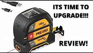 PREXISO Laser Tape Measure, 2-in-1 Laser Measure 135Ft & Tape Measure 16 Ft review and demo