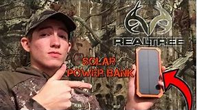 Realtree Made A Solar Power Bank?? // FULL REVIEW