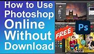 How to use photoshop online without download