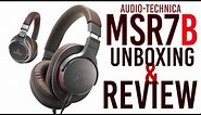 EXCLUSIVE Audio-Technica MSR7-B UNBOXING, REVIEW & COMPARISON [2019]
