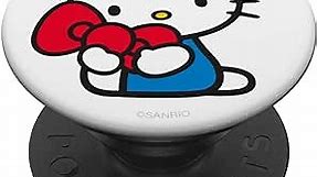 Hello Kitty Classic Bow PopSockets Stand for Smartphones and Tablets PopSockets Standard PopGrip