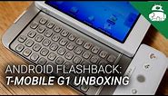 T Mobile G1 by HTC Unboxing and Initial Setup | Android Flashback