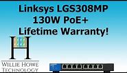 Linksys GS308MP 8 Port 130W PoE+ Switch