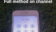 How to unlock iPhone 4,5,6 screen passcode #shorts #short