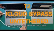 NEW MiNA T2 Macbooks iCloud Bypass untethered 2024 ( NEW TOOL V3 ) supported latest iBridge 8.3