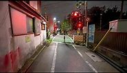Japan - Tokyo walk from day to rainy night - Higashi-Ikebukuro, Mejiro, Ikebukuro・4K HDR