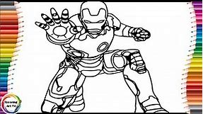 Tony Stark as a Iron Man Coloring Pages/Sergius - Horizon/Rodsyk -Coloring Pages