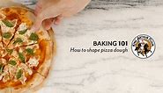 How to shape pizza dough