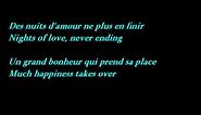 Edith Piaf - La Vie En Rose (Lyrics - French / English Translation)