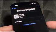 Stuck at Software Update when setting up new iPhone Fix