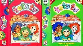 Tots TV - Elephant and other stories (VC 1313), Apple Picking and other stories (VC 1315) UK VHS