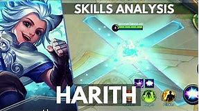 HARITH : NEW MAGE HERO SKILL AND ABILITY EXPLAINED | Mobile Legends