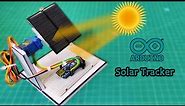Arduino Single Axis Solar Tracker [#arduinosolartracker]