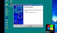 Internet Explorer 6.0 installation in Windows 98 Second Edition