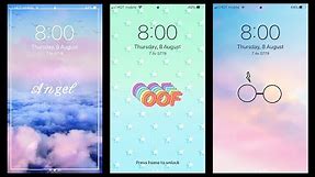 How To Make Aesthetic Lockscreen - Step By Step