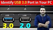 3 Ways to Identify USB 3.0 Ports in your Computer or Laptop