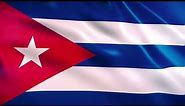 Cuba Flag Waving | Cuban Flag Waving | Cuba Flag Screen