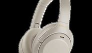Sony WH1000XM4/B Premium Noise Cancelling Wireless Over-The-Ear Headphones, White