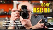 Sony DSC R1 APS-C Bridge camera review- 19 years later