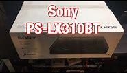 Sony PS-LX310BT Stereo Turntable System Unboxing