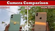 iPhone 11 VS iPhone XS Max Camera Comparison in 2023🔥| Detailed Camera Test in Hindi⚡️