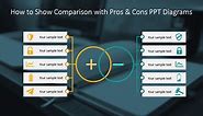 How to Show Comparison with Pros and Cons PowerPoint Diagrams - Blog - Creative Presentations Ideas
