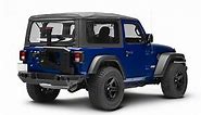 Jeep Wrangler WJ2 Rear Bumper with Tire Carrier; Textured Black (18-24 Jeep Wrangler JL) - Free Shipping