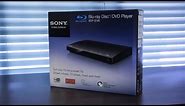 Sony BDP-S185 Blue-Ray Disc Player Unboxing