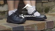 The Athlete's Foot Ascent Footwear school shoe review video