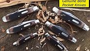 Old Timer Genuine Bone pocket knives. High Quality for an exceptional price.