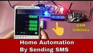 Arduino SIM900a GSM Home Automation