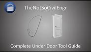 [36] Comprehensive Under Door Tool Guide Episode 1: Introduction