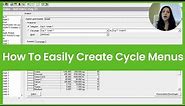 Cycle Menus - How to easily create Cycle Menus for Patients, Students, & Hospitals | 2021