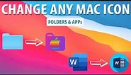 Tutorial: How to change & customize your Mac icons  MacOS Monterey