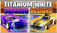 The Best Titanium White Dominus Car Designs in Rocket League History!