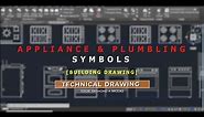 AutoCAD: Appliance & Plumbing Symbols