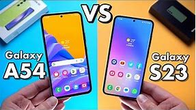 Samsung Galaxy A54 VS Samsung Galaxy S23 - What's different?