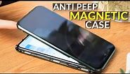 Anti Peep Magnetic Phone Case for Samsung Galaxy S22 Plus / S22 Ultra / S22 | Double Privacy Case