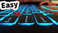 Acer Laptop How To Turn On Keyboard Light (EASY!)