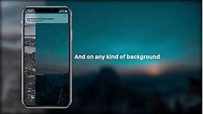 iPhone X Notification Animation Mockup