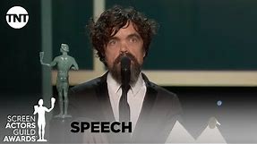 Peter Dinklage: Award Acceptance Speech | 26th Annual SAG Awards | TNT