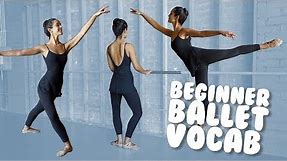 Learn Basic Ballet Vocab with Demonstration for Beginners I @ti-and-me