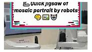 China Daily - 🤖🎨 Watch robots create a stunning mosaic...