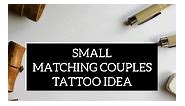Tag that special someone! ✌️ . . . #smalltattoo #matchingtattoos #couplestattoo | JDuke.Illustrations