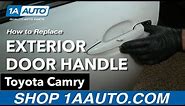 How to Replace Front Exterior Door Handle 06-11 Toyota Camry