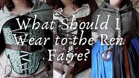 Building Your Costume for the Renaissance Faire with Things You Already Have